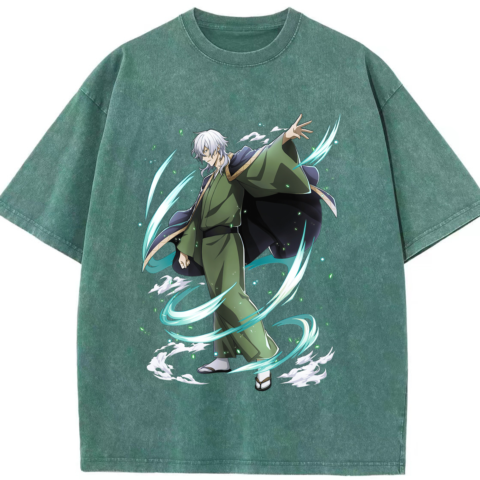 （画像用） 文豪ストレイドッグス Bungo Stray Dogs 綿100% ヴィンテージ風 半袖Tシャツ（フロントプリント）